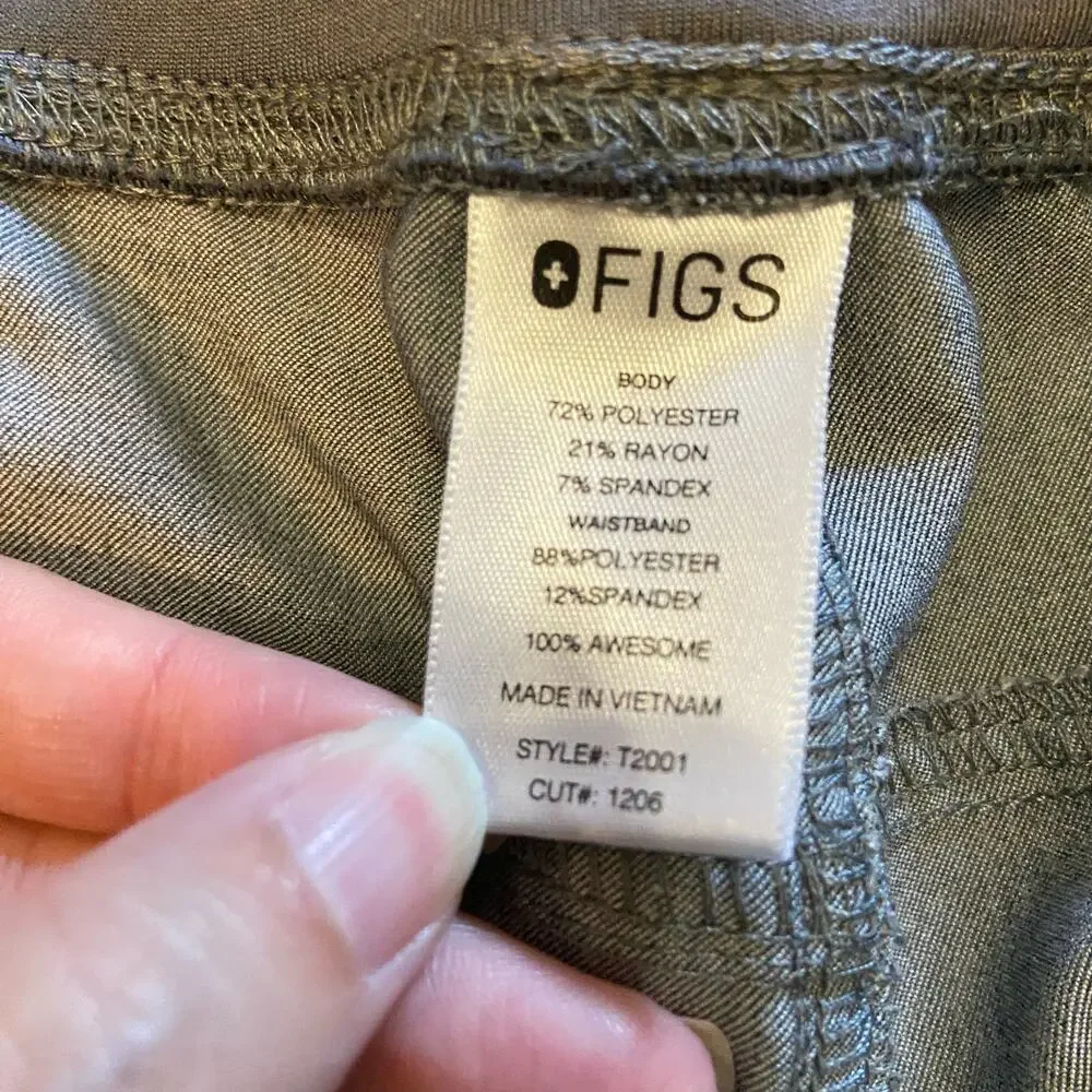 Figs Men's Size XL Graphite Gray 7 Pocket Axim Cargo Scrub Pants™